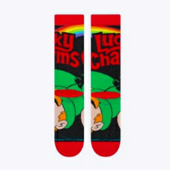 (New) Lucky Charms Cereal Crew Socks - Picture 3 of 4